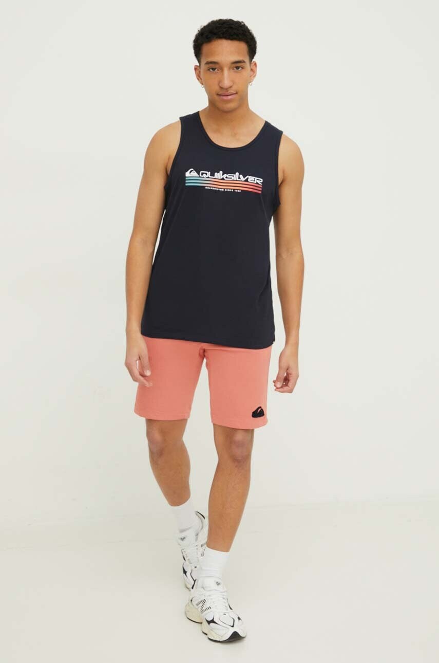 Шорти Quiksilver чоловічі колір рожевий