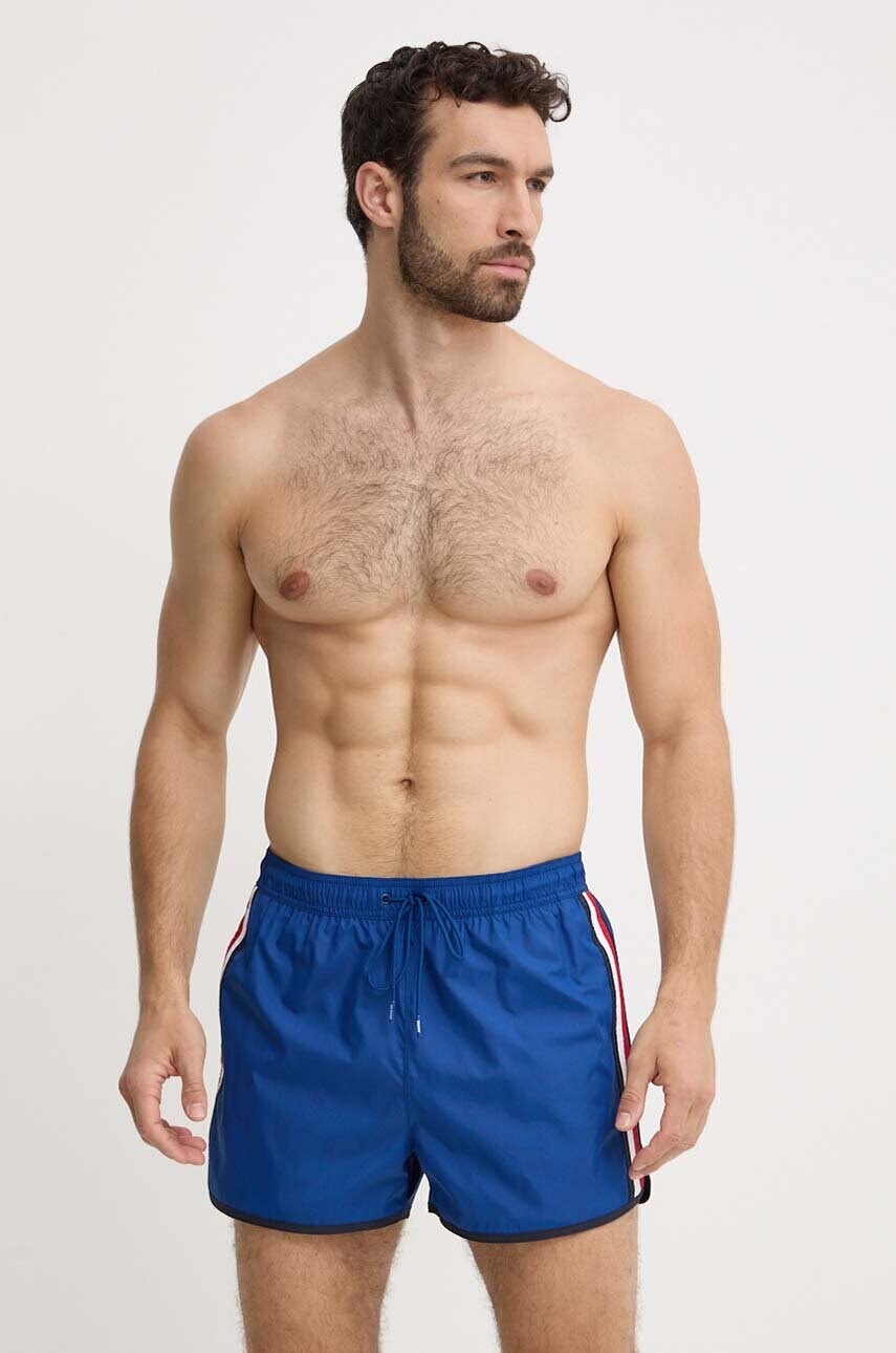 Купальні шорти Tommy Hilfiger чоловічі колір синій UM0UM03217