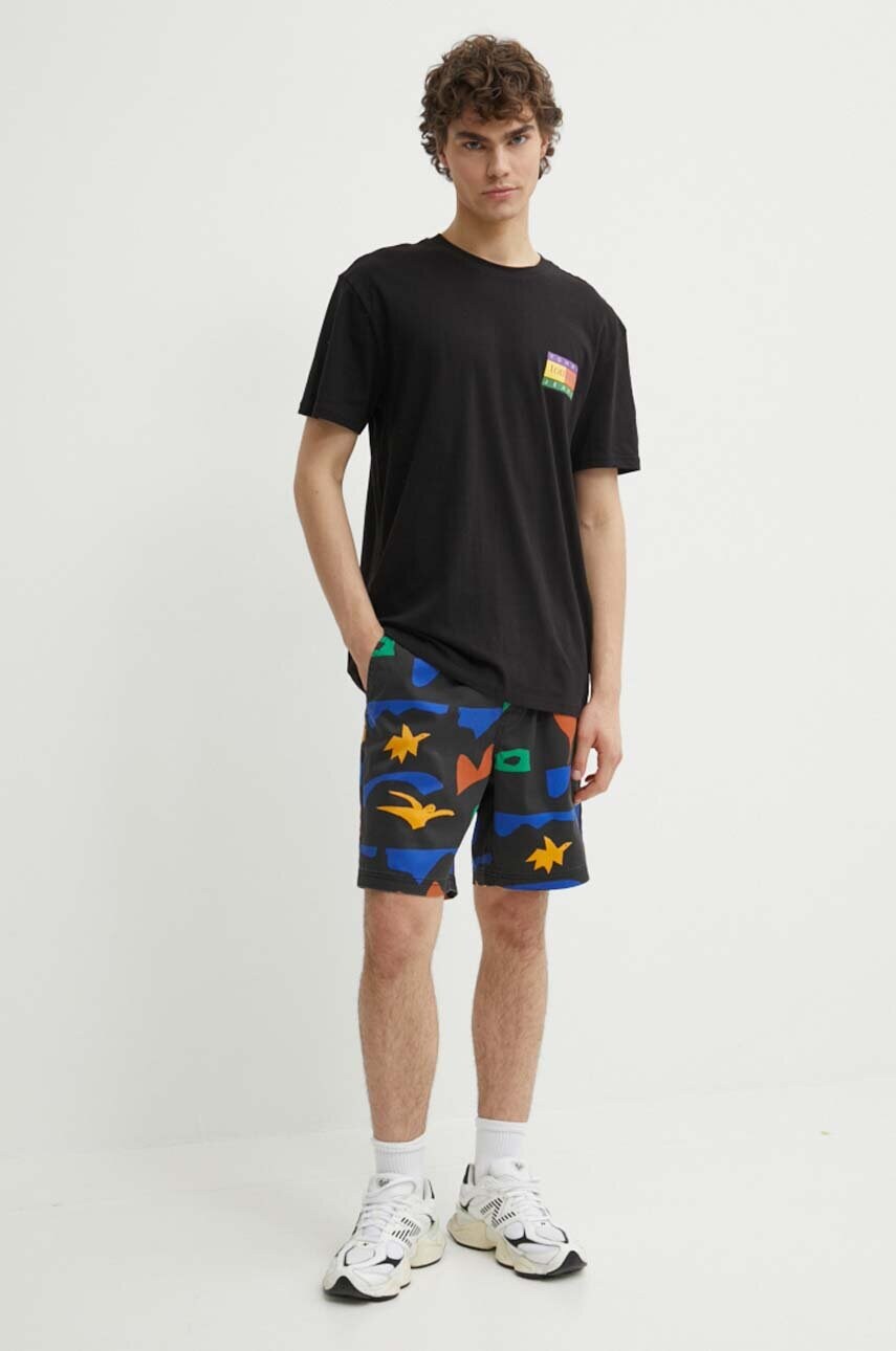 Шорти Volcom x ARTHUR LONGO чоловічі колір чорний