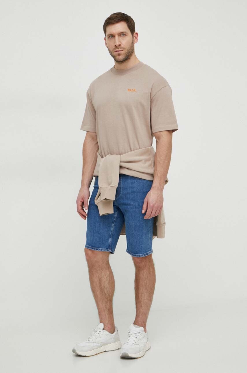 Джинсові шорти Calvin Klein чоловічі колір синій