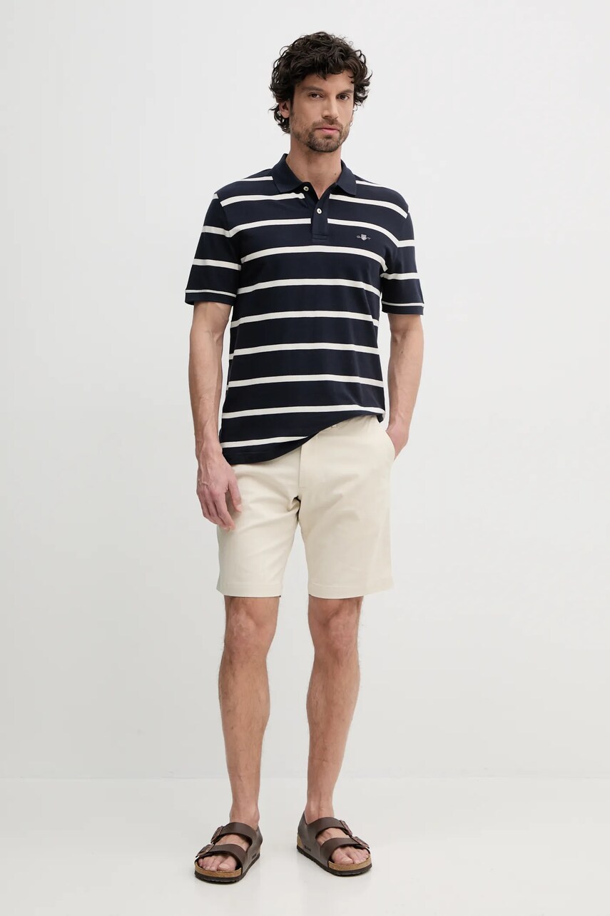 Шорти Tommy Hilfiger чоловічі колір бежевий