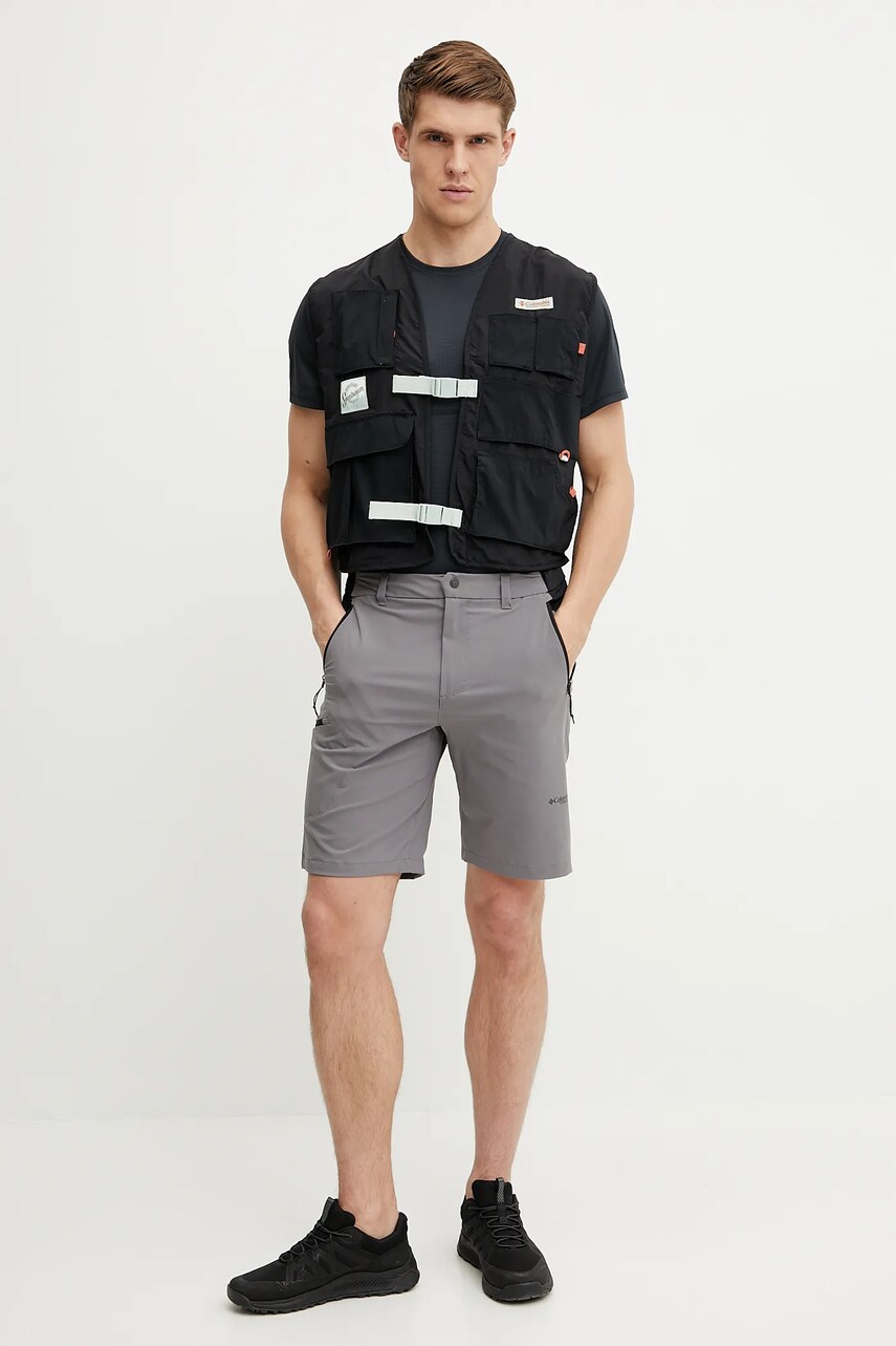 Купити Шорти outdoor Columbia Triple Canyon Short II колір чорний 2071973 – головне зображення