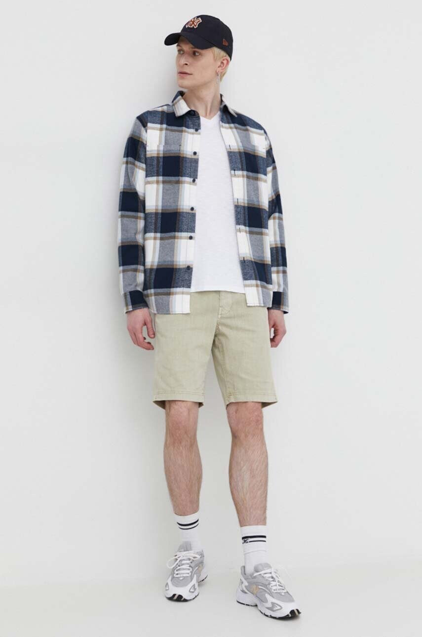 Шорти Superdry чоловічі колір бежевий