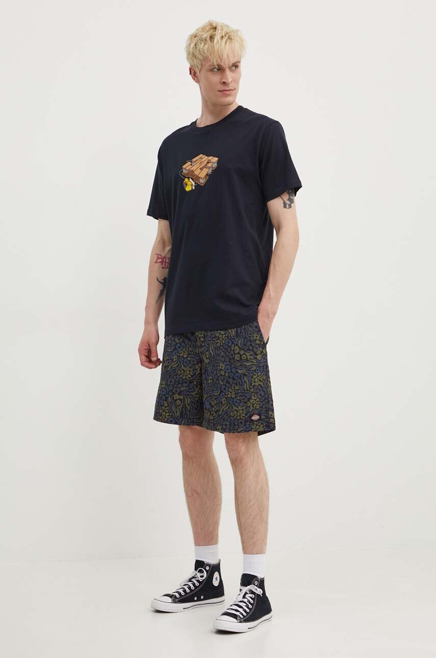 Бавовняні шорти Dickies SALTVILLE колір синій DK0A4YSH