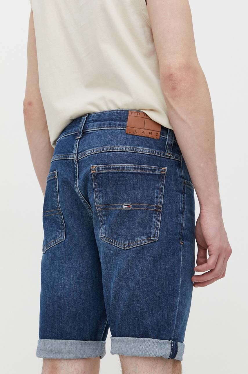Джинсові шорти Tommy Jeans чоловічі колір синій