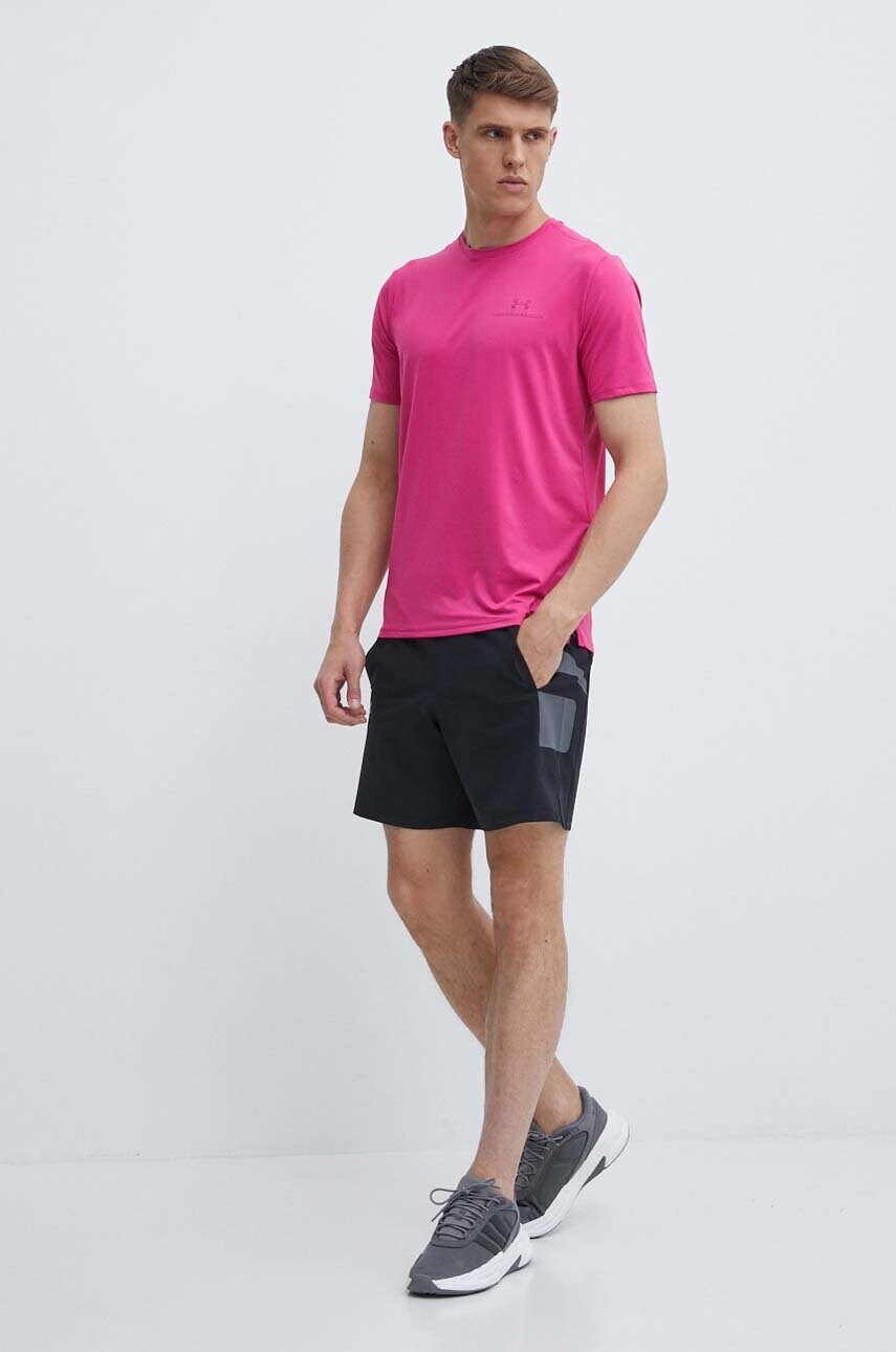 Шорти для тренувань Under Armour Baseline колір чорний