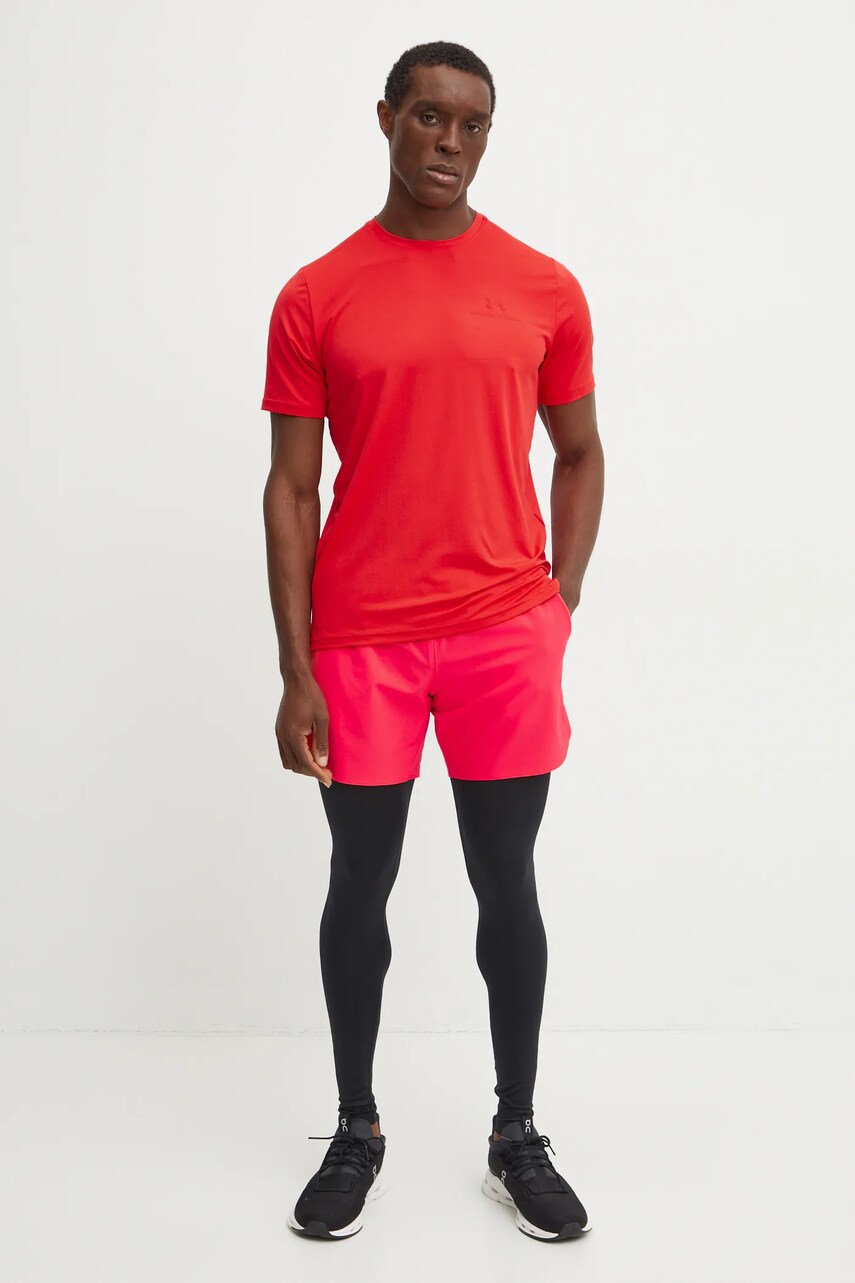 Шорти для тренувань Under Armour Peak колір червоний 1376782