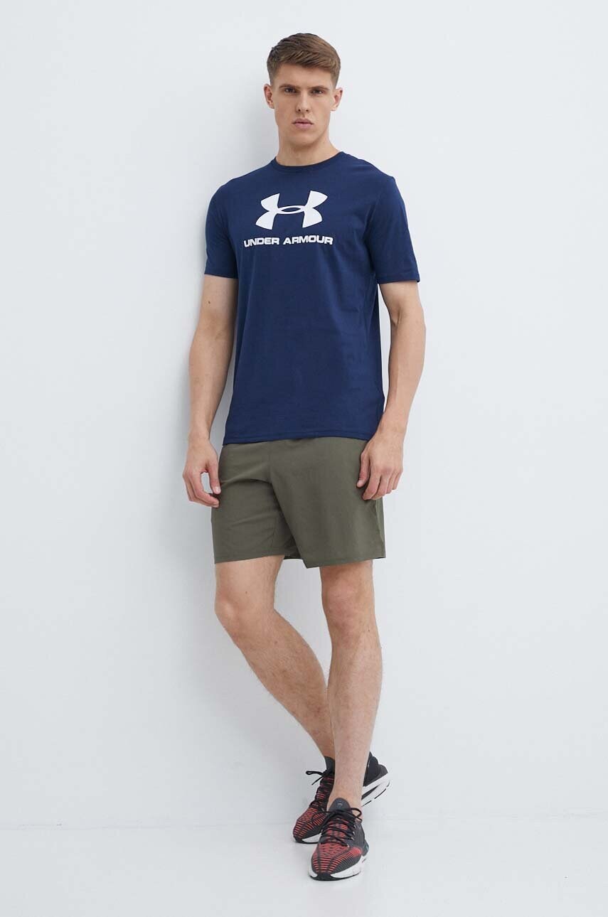 Шорти для тренувань Under Armour Tech колір зелений