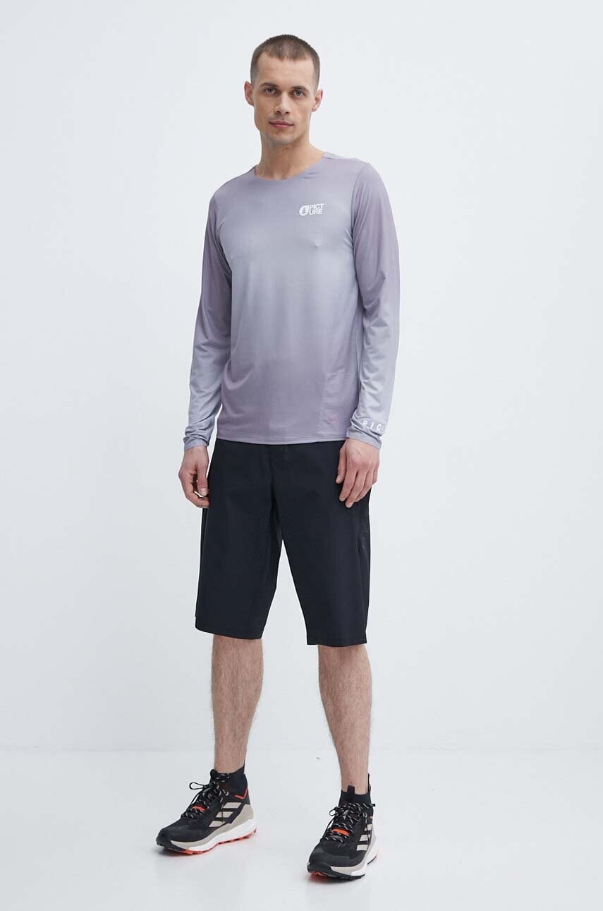 Шорти outdoor Picture Vellir Long Stretch колір чорний MSH093