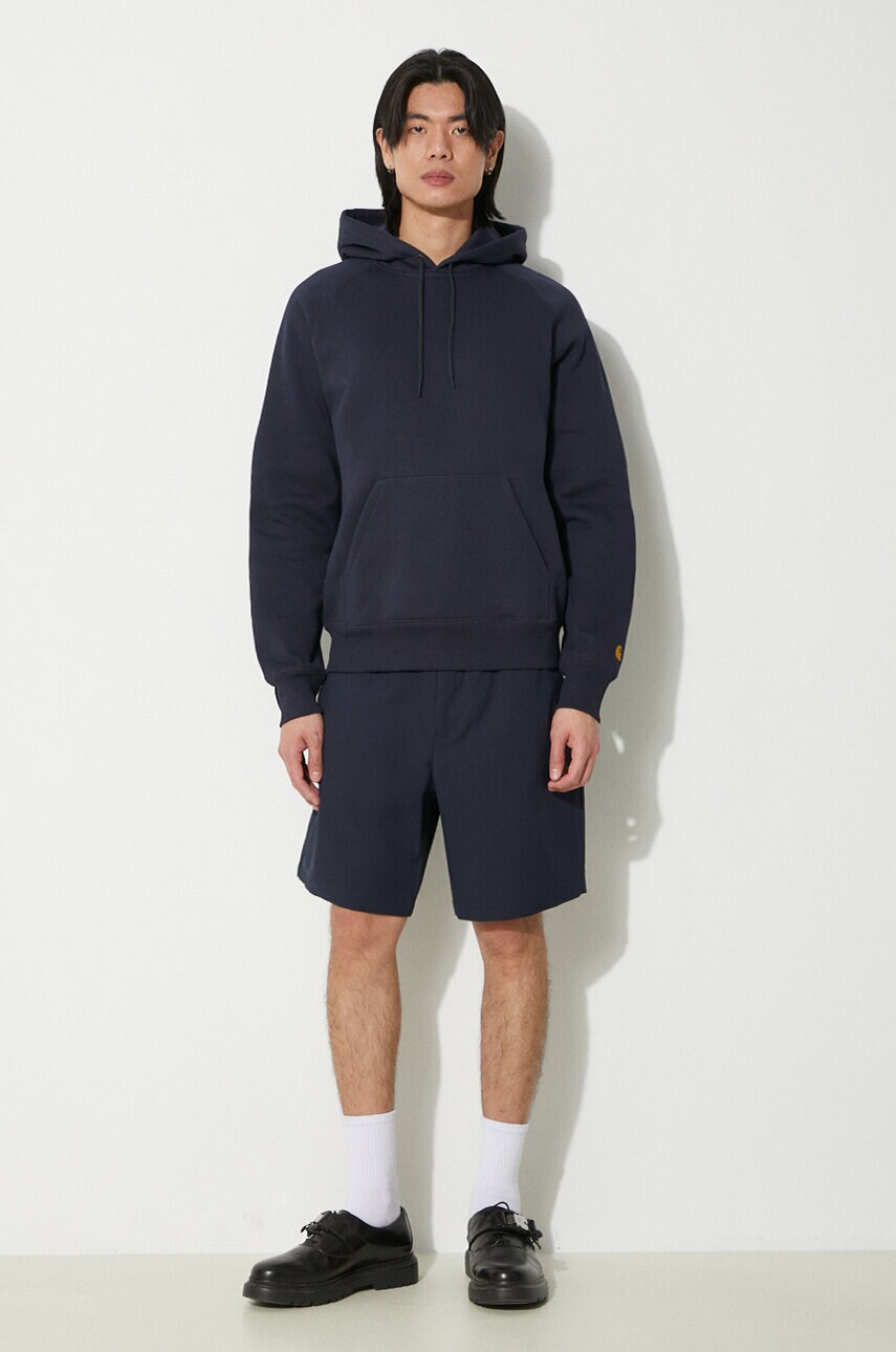 Шорти Norse Projects Ezra Relaxed Solotex чоловічі колір синій N35.0603.7004