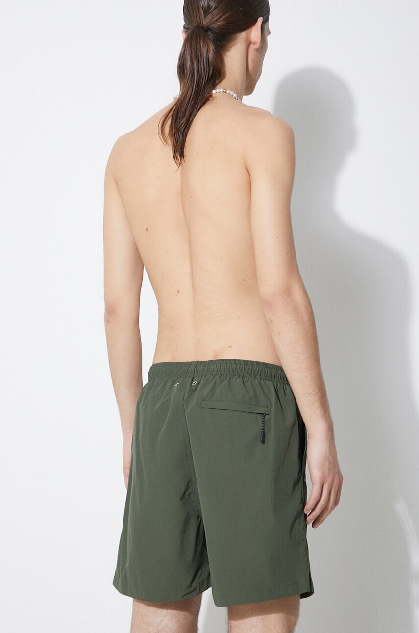 Купальні шорти Norse Projects Hauge Recycled Nylon колір зелений N35.0606.8022