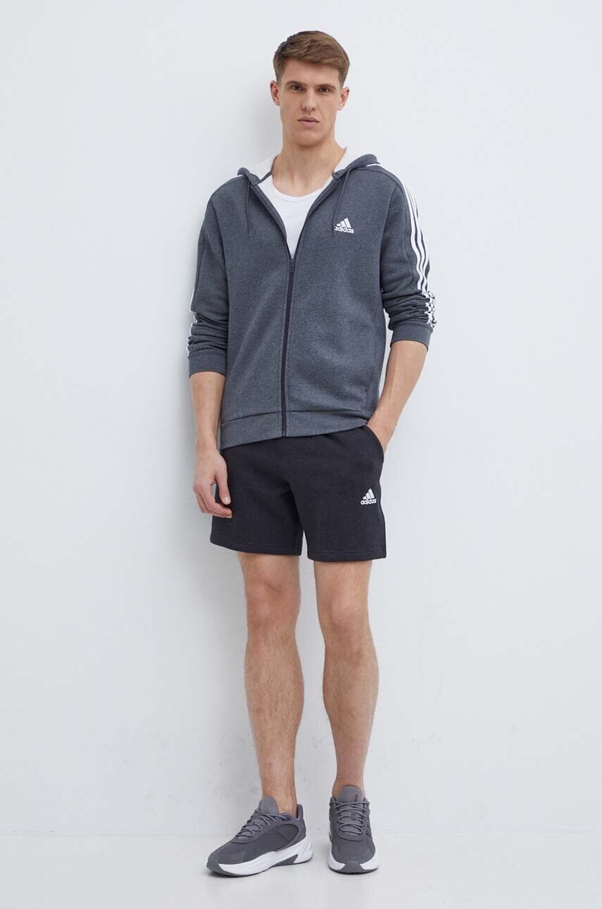 Шорти adidas чоловічі колір сірий