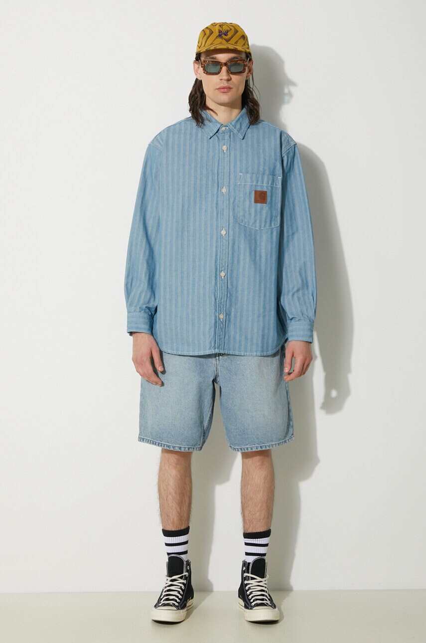 Джинсові шорти thisisneverthat Washed Denim Short чоловічі  TN240DSO5S01