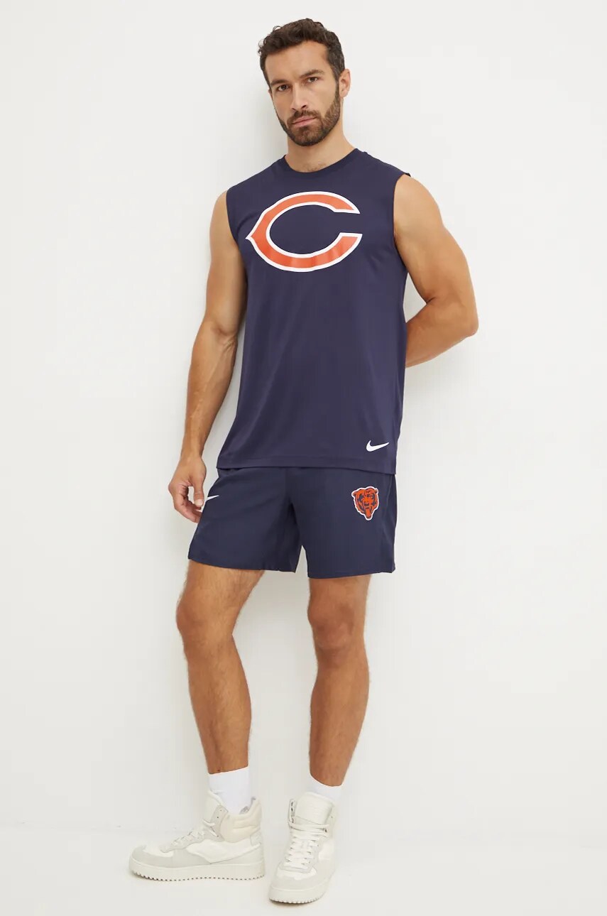 Шорти для тренувань Nike Chicago Bears колір синій 01NA-41L-7Q-DFM