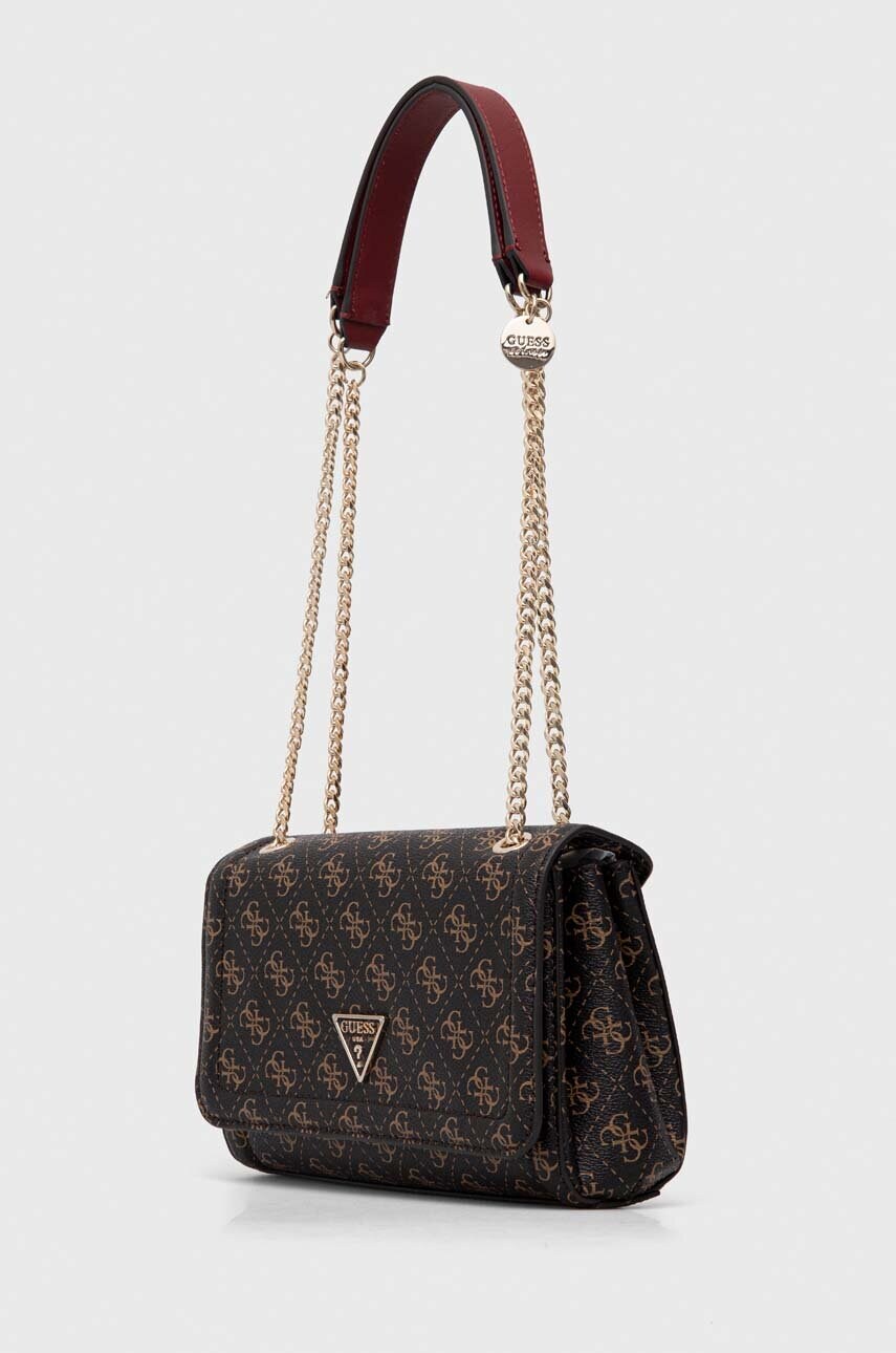 Сумочка Guess колір коричневий
