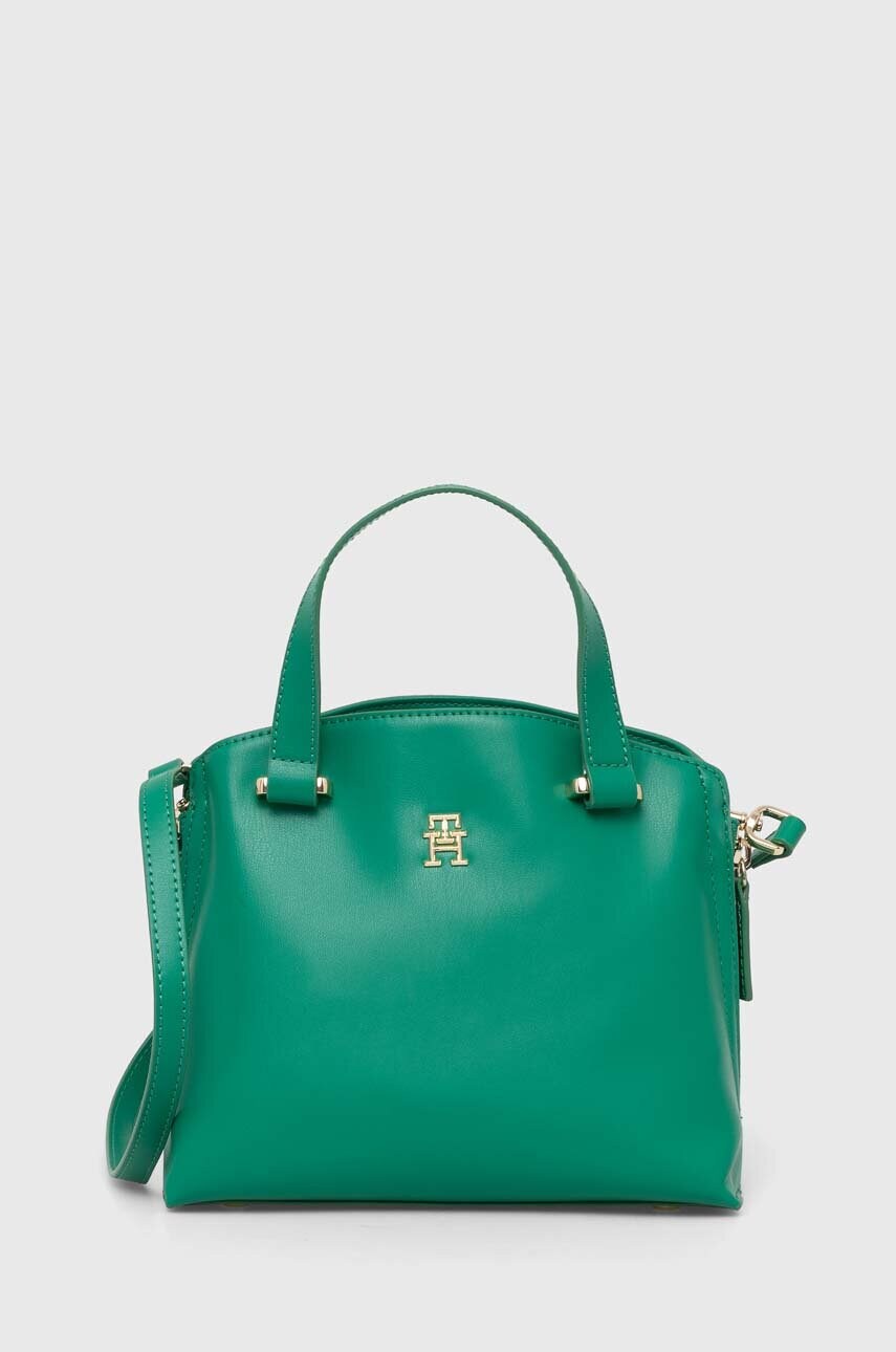 Сумочка Tommy Hilfiger колір зелений AW0AW15968