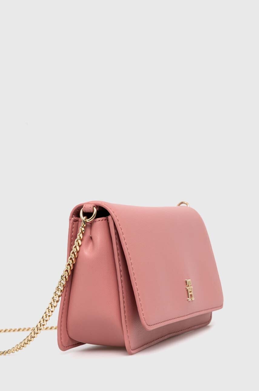 Сумочка Tommy Hilfiger колір рожевий AW0AW16109