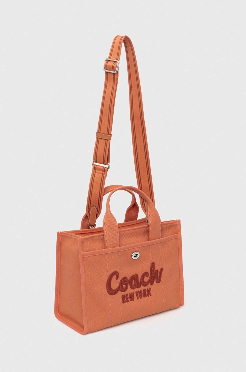 Сумочка Coach колір рожевий