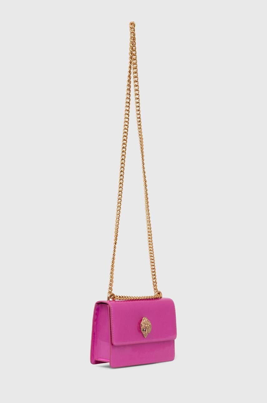 Сумочка Kurt Geiger London колір рожевий