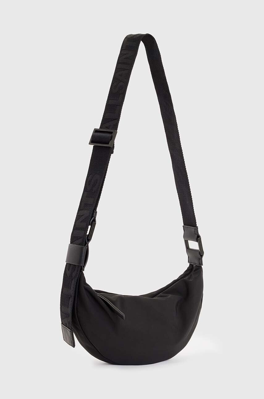 Сумочка AllSaints Half Moon колір чорний
