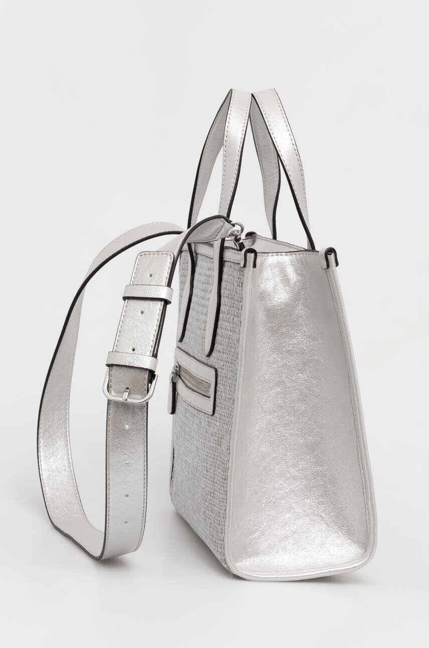 Сумочка Guess колір срібний