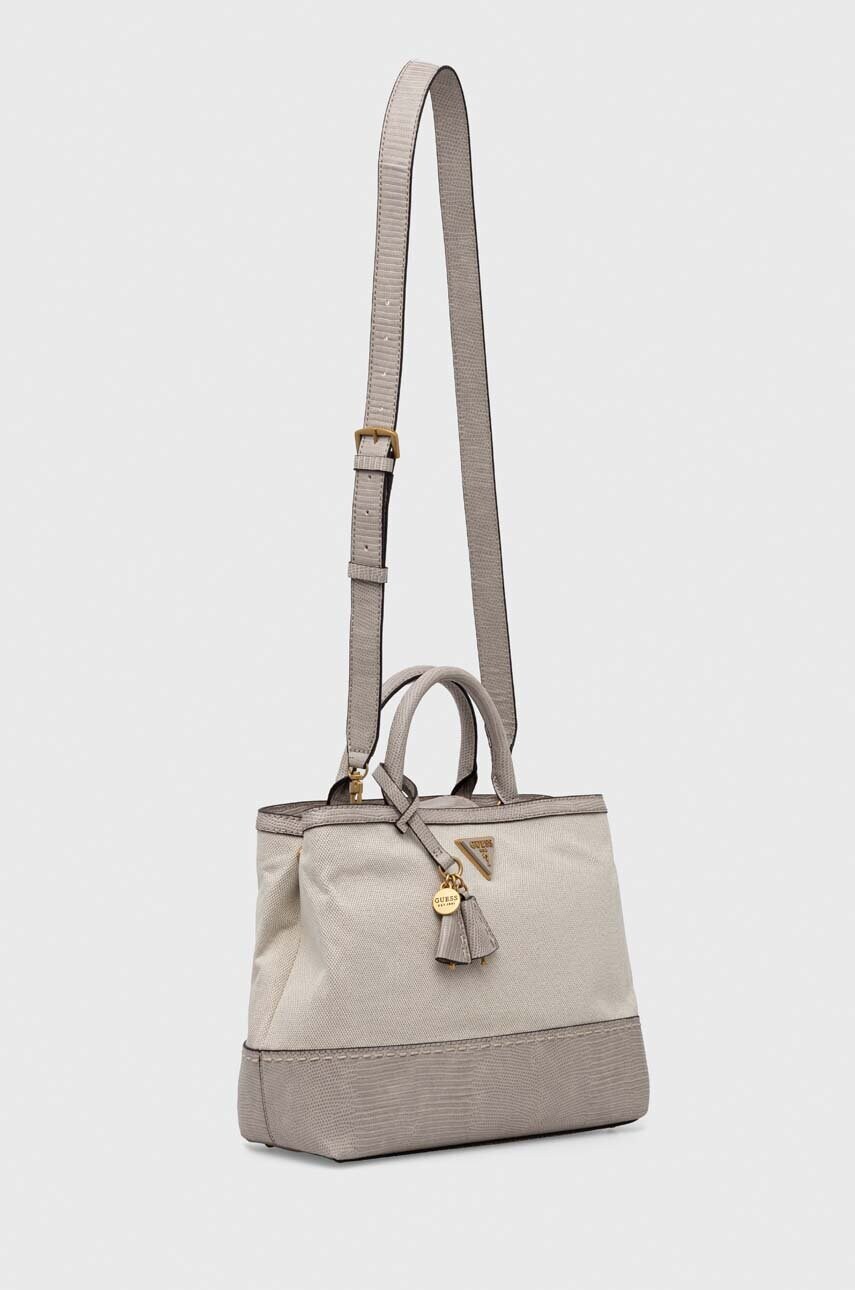 Сумочка Guess колір бежевий