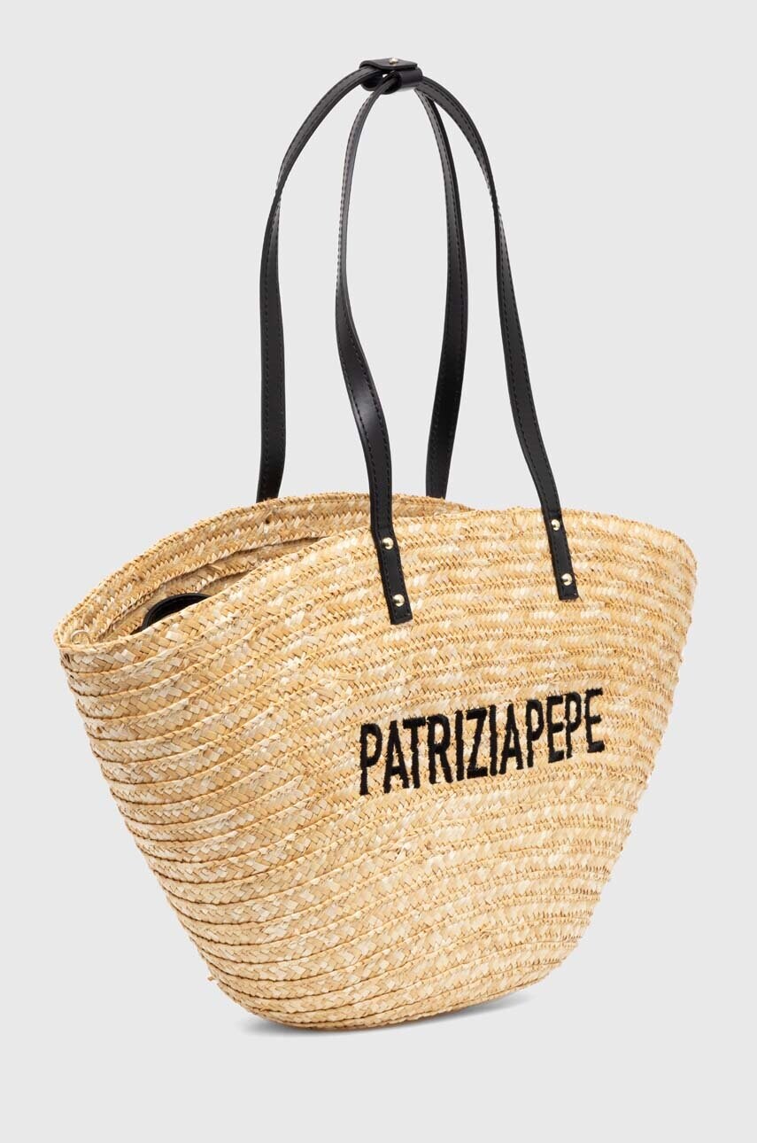 Сумочка Patrizia Pepe колір бежевий 2B0046 L070