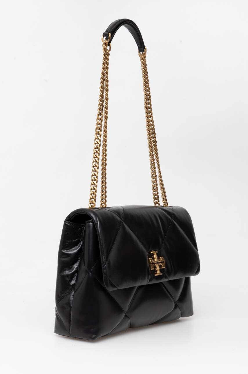 Шкіряна сумочка Tory Burch колір чорний