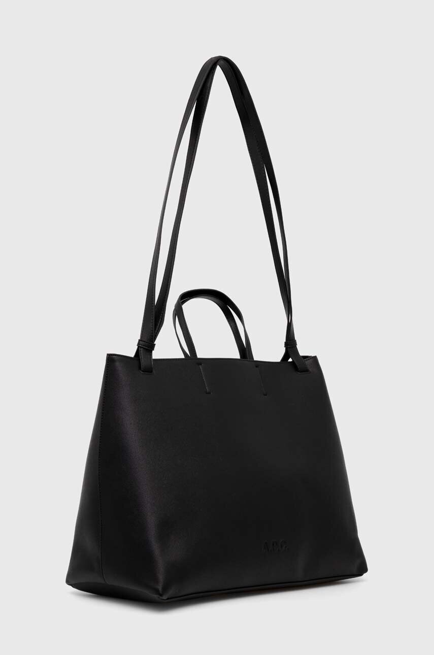 Сумочка A.P.C. Cabas Market колір чорний PUABL.F61830.LZZ
