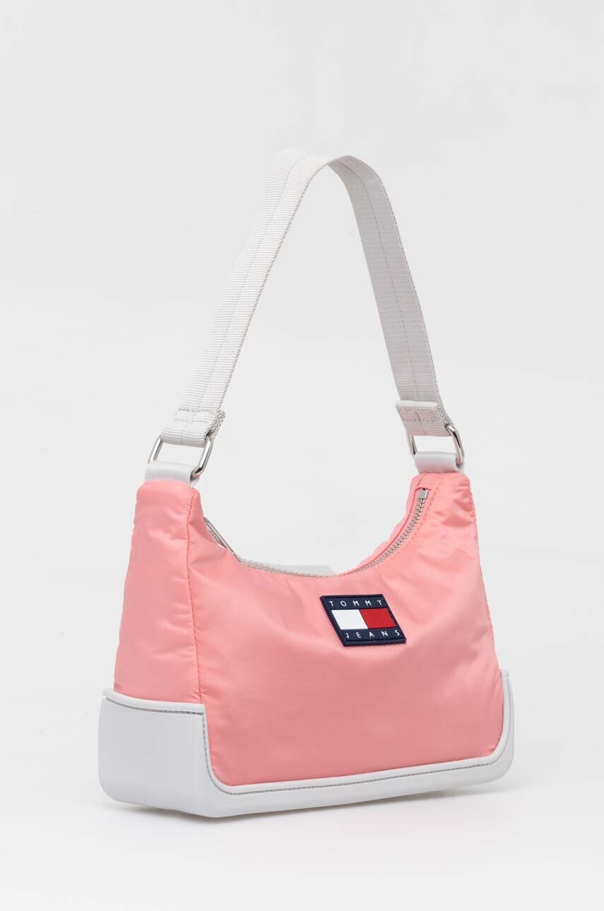 Сумочка Tommy Jeans колір рожевий AW0AW15949