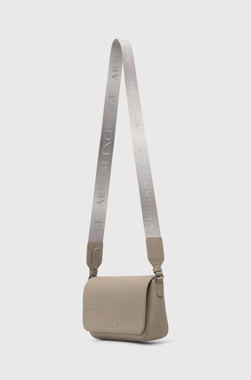 Сумочка Armani Exchange колір бежевий