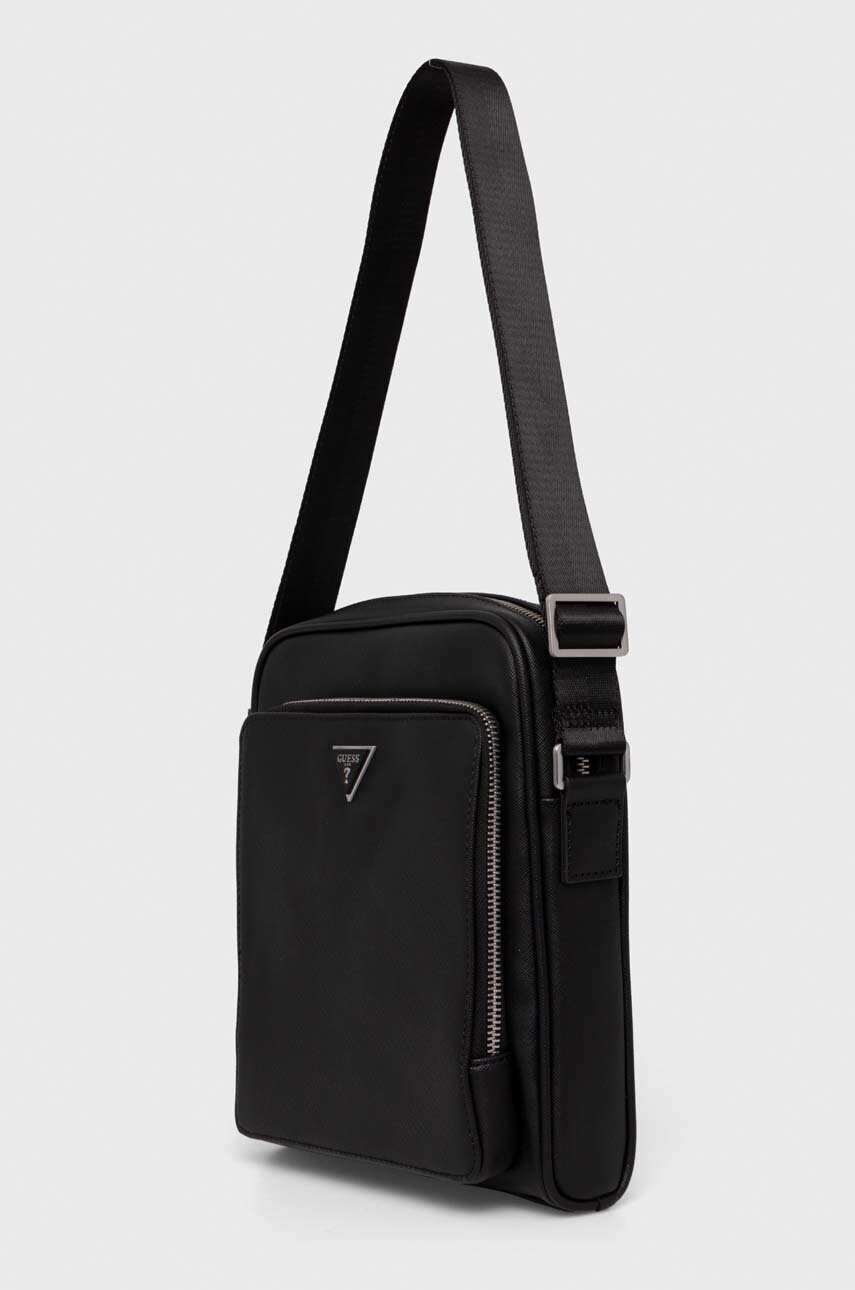 Сумка Guess MILANO колір чорний HMMISA P4260