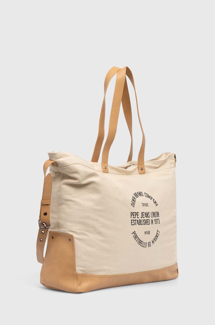 Сумка Pepe Jeans REECE HERITAGE колір бежевий PU300011