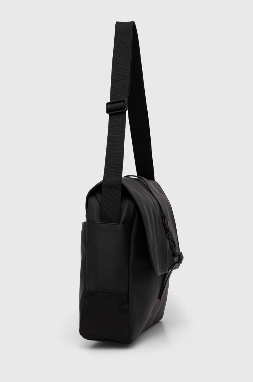 Сумка Rains 14580 Messenger Bags колір чорний