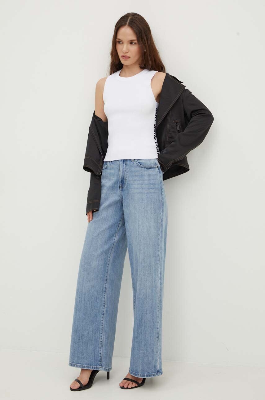 Топ Dkny жіночий колір білий DJ4R0115