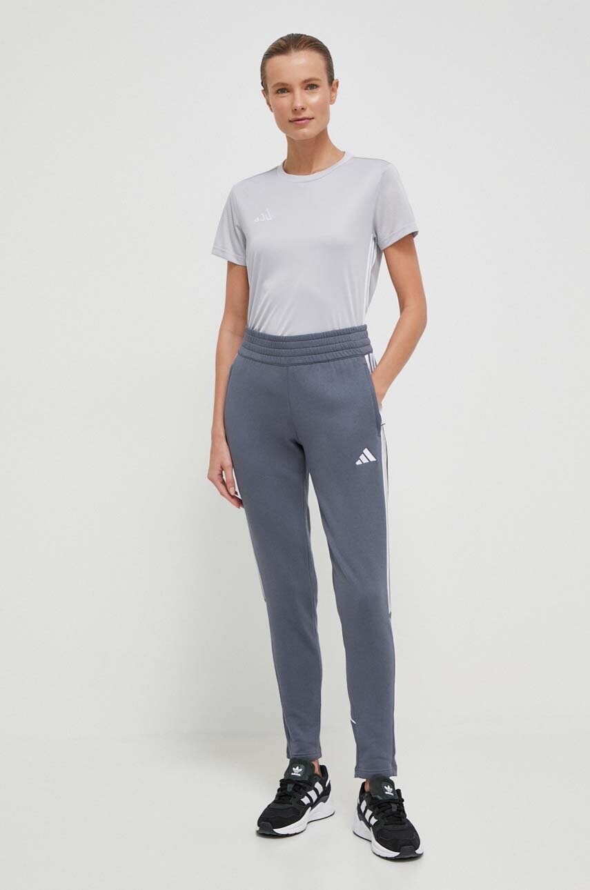 Тренувальна футболка adidas Performance Tabela 23 колір сірий