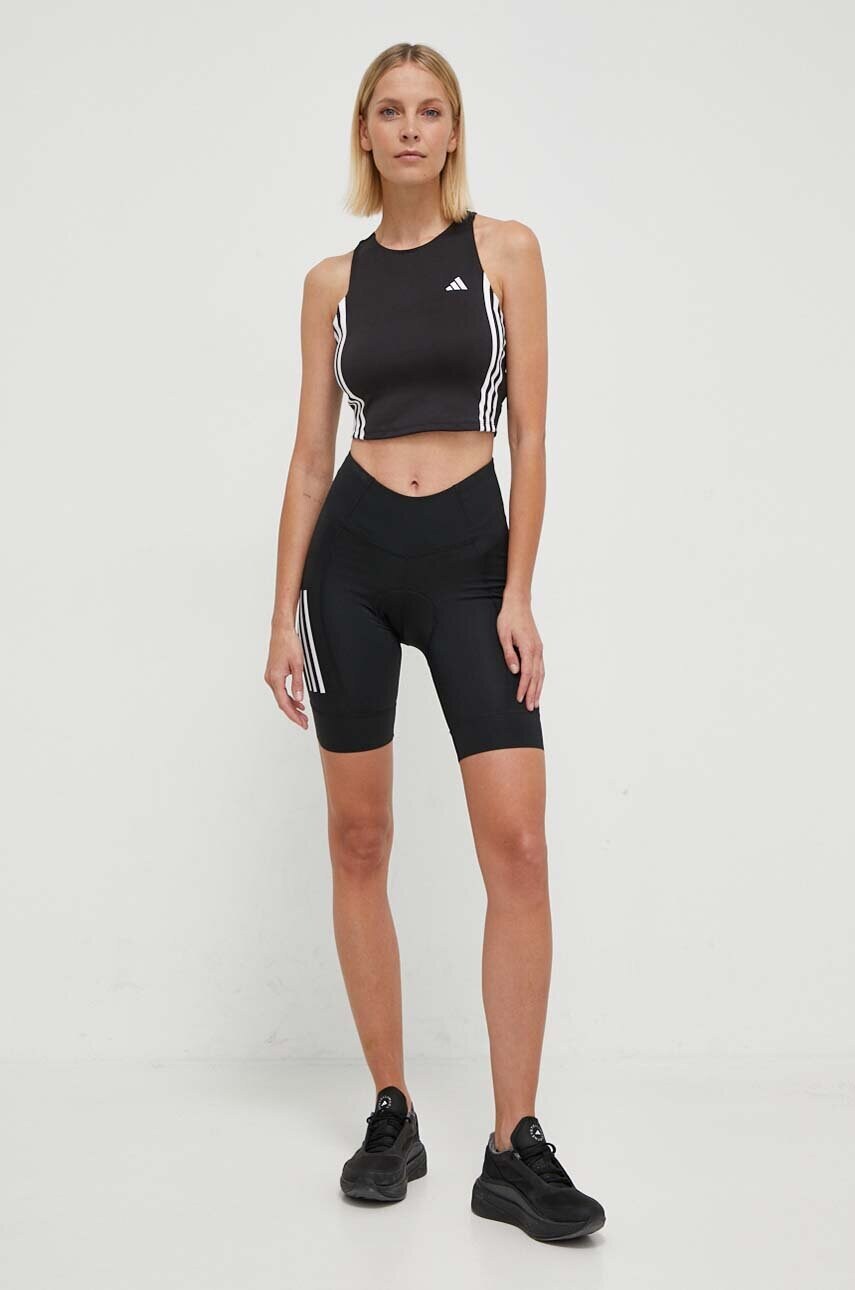 Топ для бігу adidas Performance Own the Run колір чорний