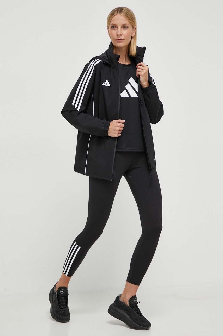 Бігова футболка adidas Performance Run It колір чорний