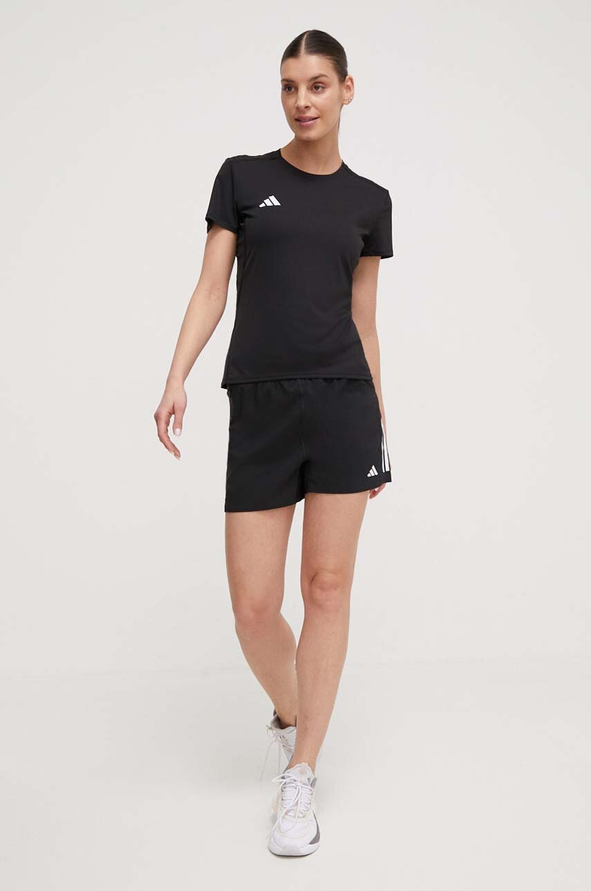 Бігова футболка adidas Performance Adizero колір чорний