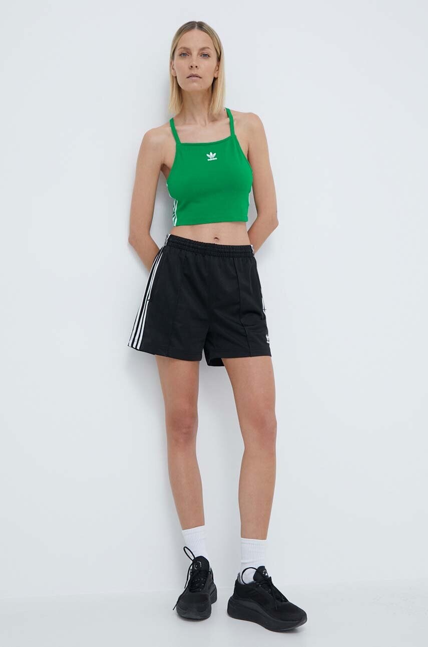 Топ adidas Originals жіночий колір зелений