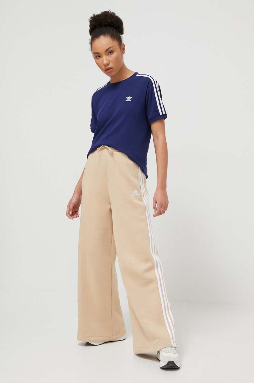 Футболка adidas Originals жіночий колір синій