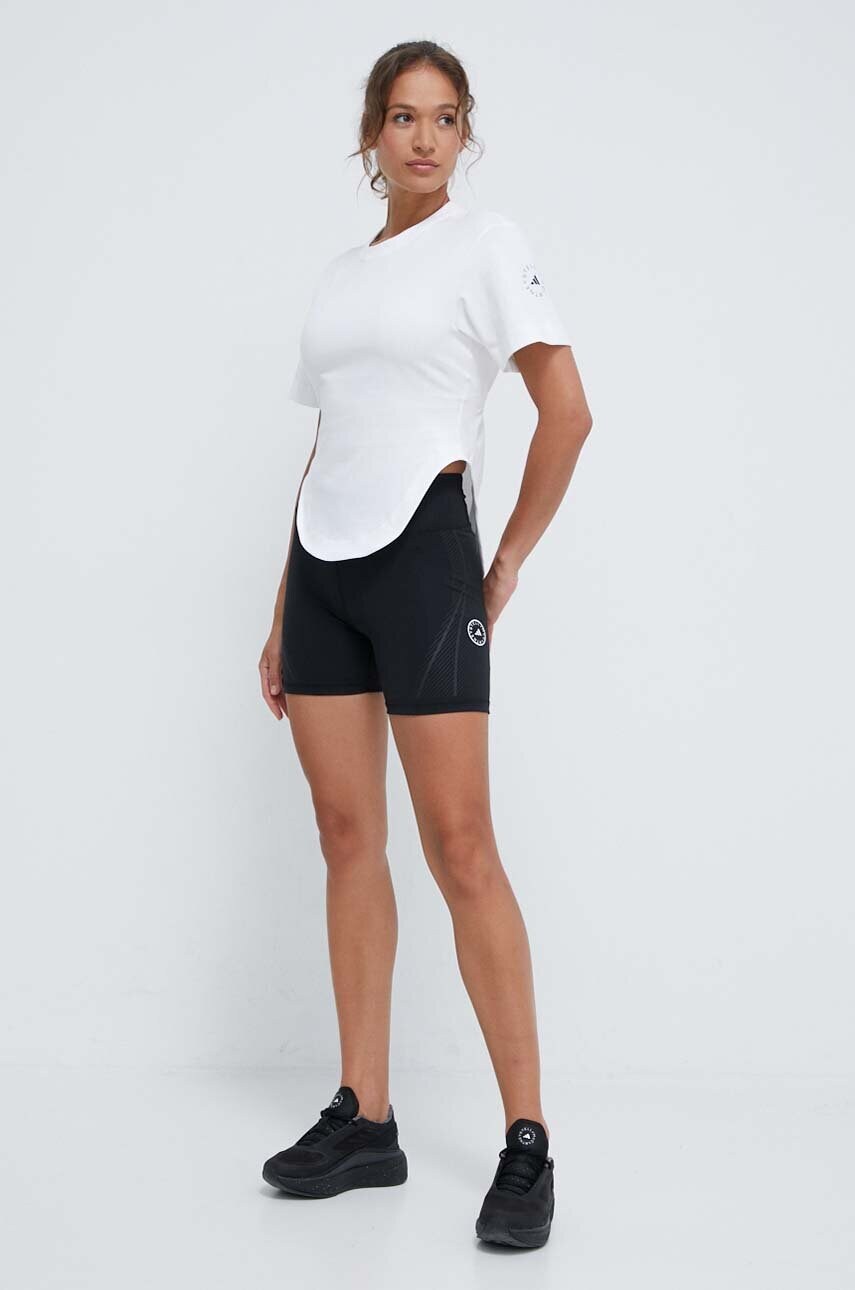 Футболка adidas by Stella McCartney жіночий колір бежевий