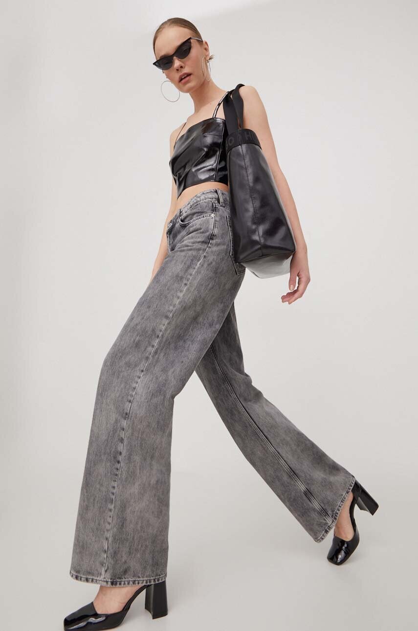 Топ Karl Lagerfeld Jeans жіночий колір чорний