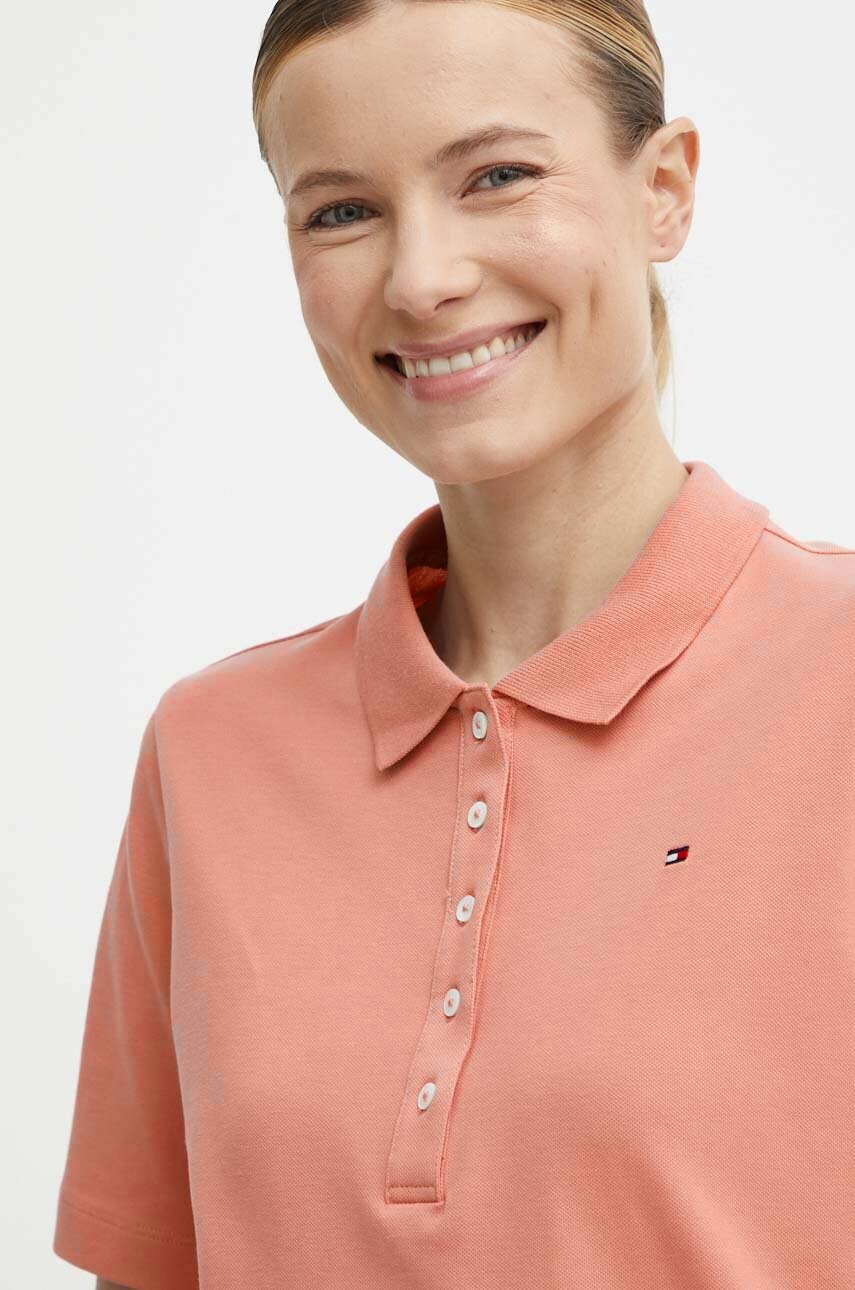 Футболка Tommy Hilfiger жіночий колір рожевий