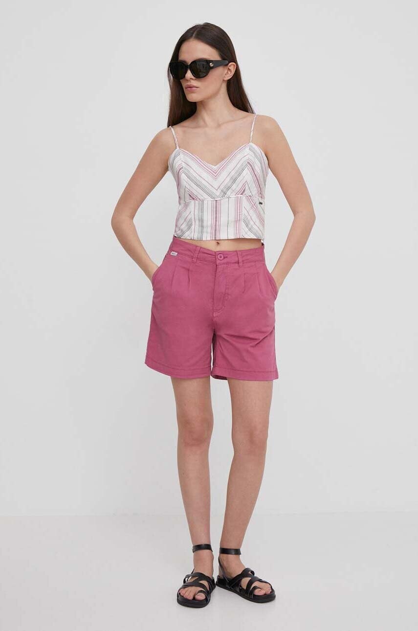 Льняний топ Pepe Jeans PRISCILA PL304826