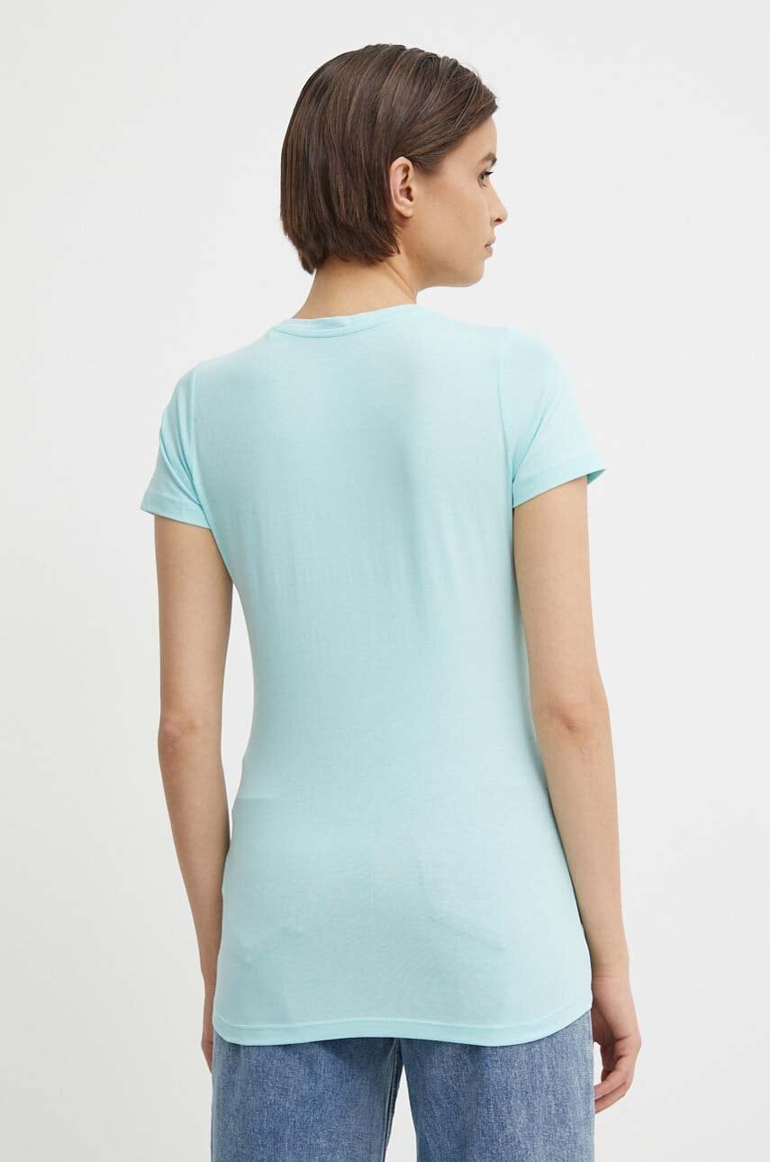 Футболка Pepe Jeans NEW VIRGINIA SS N жіноча колір бірюзовий PL505202