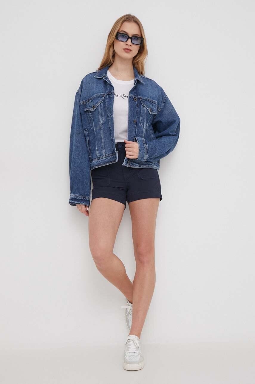 Бавовняна футболка Pepe Jeans LORETTE жіноча колір білий PL505827
