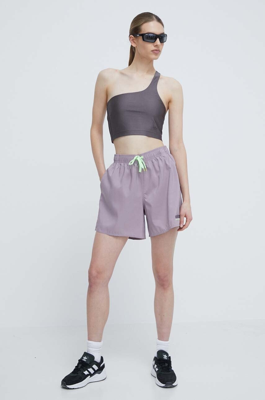 Топ adidas Originals жіночий колір сірий IS2352