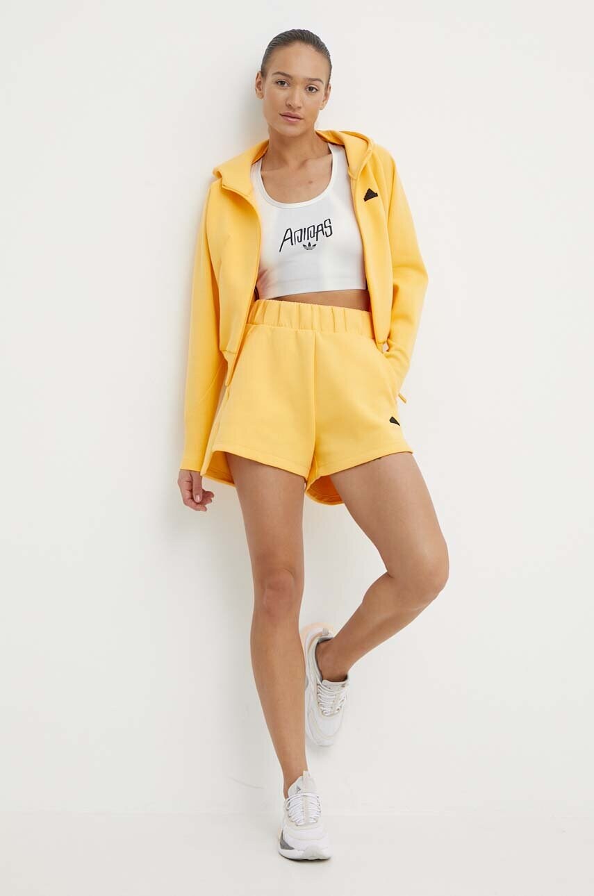 Топ adidas Originals жіночий колір сірий IU2489