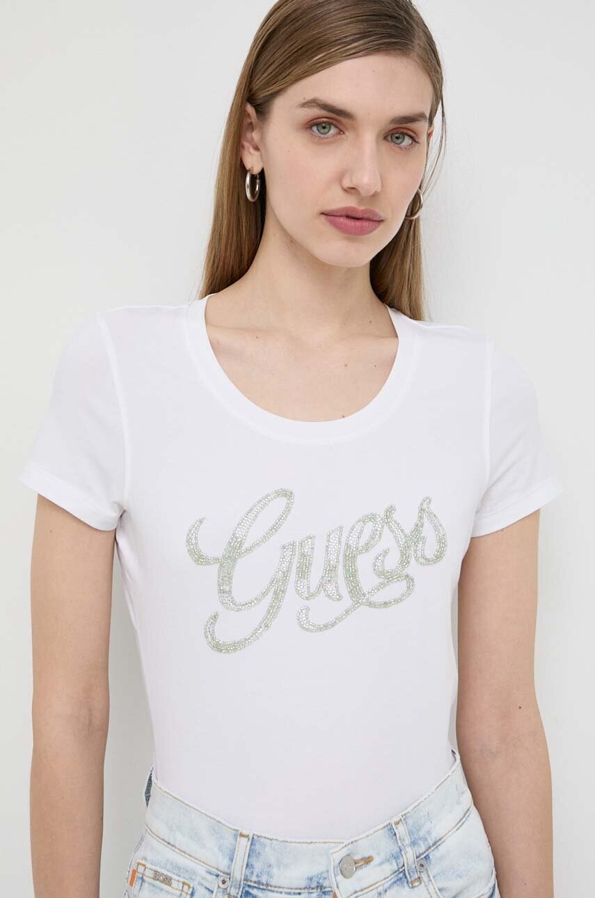 Футболка Guess жіноча колір білий W4GI30 J1314